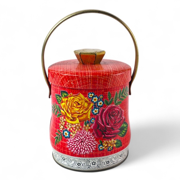 Other - Vintage Murray-Allen "Canvas Rose" Confectionery Tin – Made in England